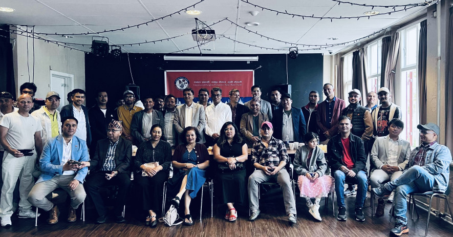 प्रवासी नेपाली मञ्च डेनमार्कको आयोजना र सांसद् भट्टराईको उपस्थितिमा अन्तर्क्रिया कार्यक्रम सम्पन्न